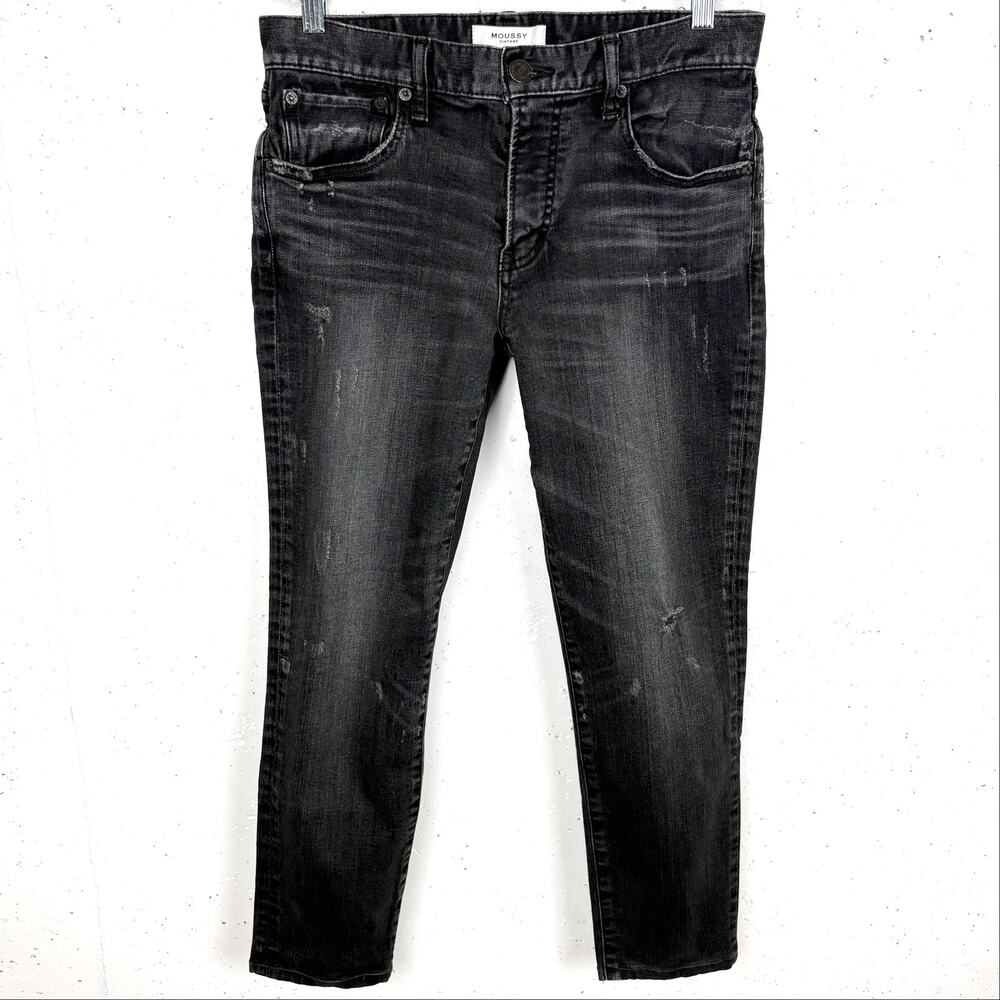 Moussy Vintage Skinny Jeans Zip Fly Button Closure 5 Pocket Styling Size 29